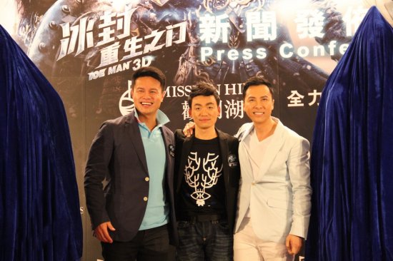 《冰封》揭冰器展 甄子丹王宝强真刀真枪对决_金鹰网